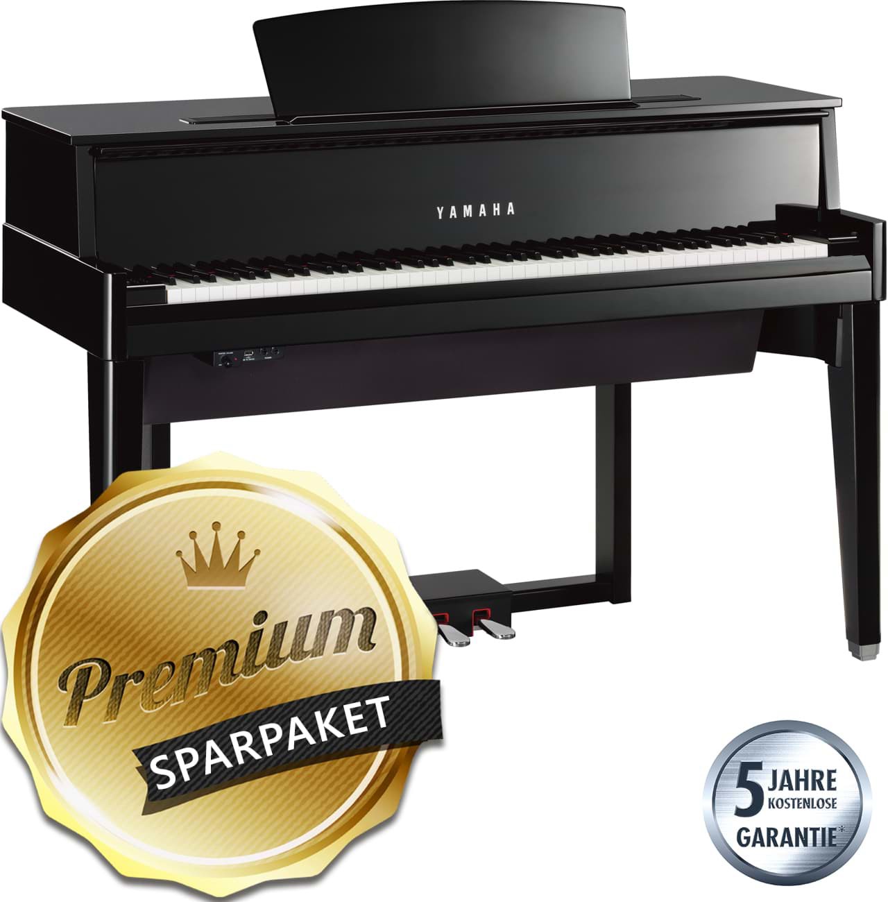 Yamaha N1X PE AvantGrand Hybrid-Piano - Premium-Sparpaket